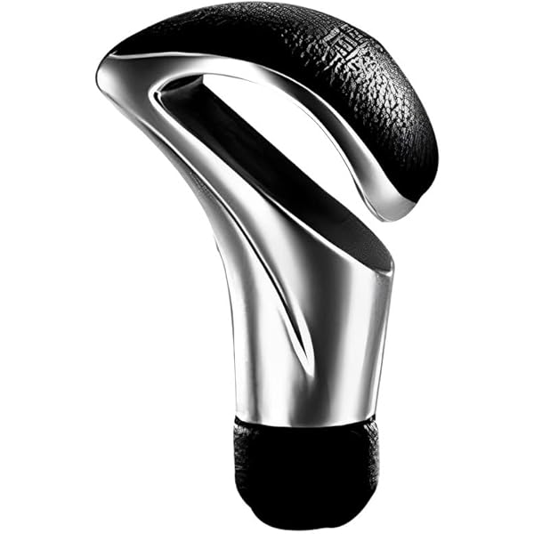 Momo Leatherite Stainless Steel Universal Gear Shift Knobs Black